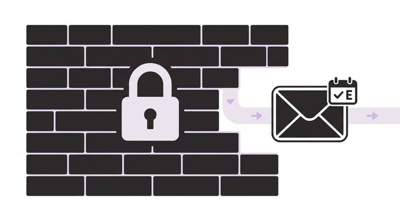 Check-in Pax dashboard showing corporate email invitations blocked and deferred delivery status